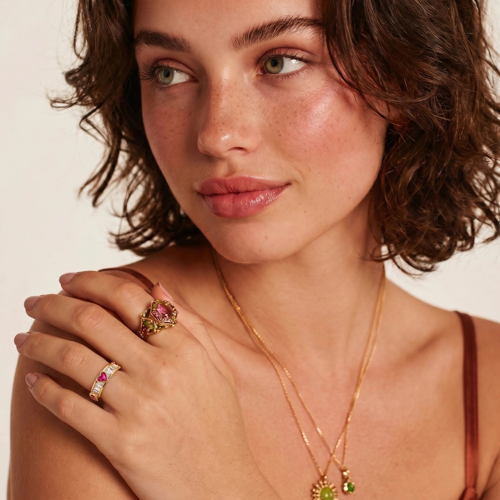 Love + Logic Gold Plated Ring