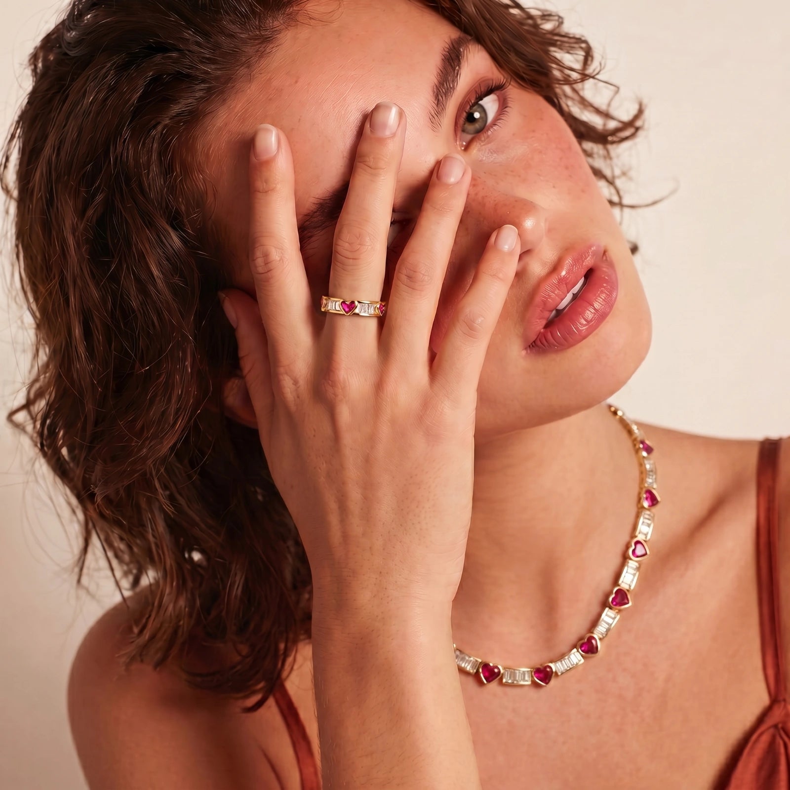 Love + Logic Gold Plated Ring