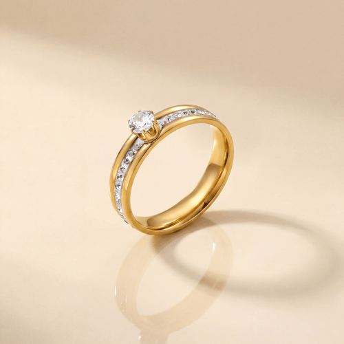Eternal Promise Ring – 14K Gold Plated - Myuniclab