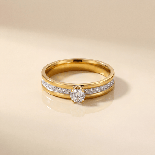 Eternal Promise Ring – 14K Gold Plated - Myuniclab