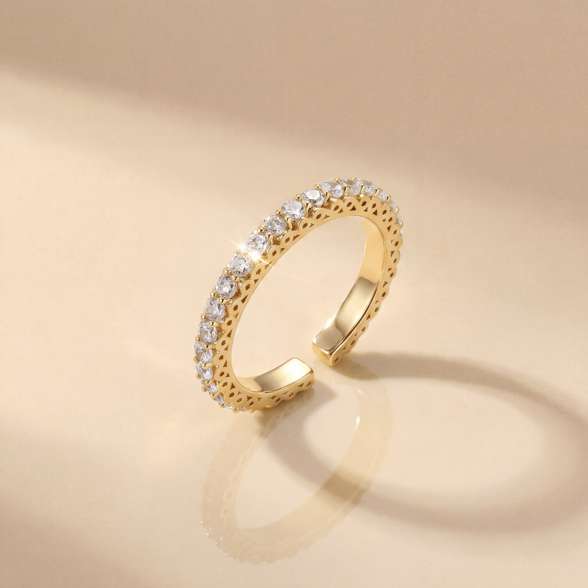 Eternal Spark Adjustable Ring - Myuniclab