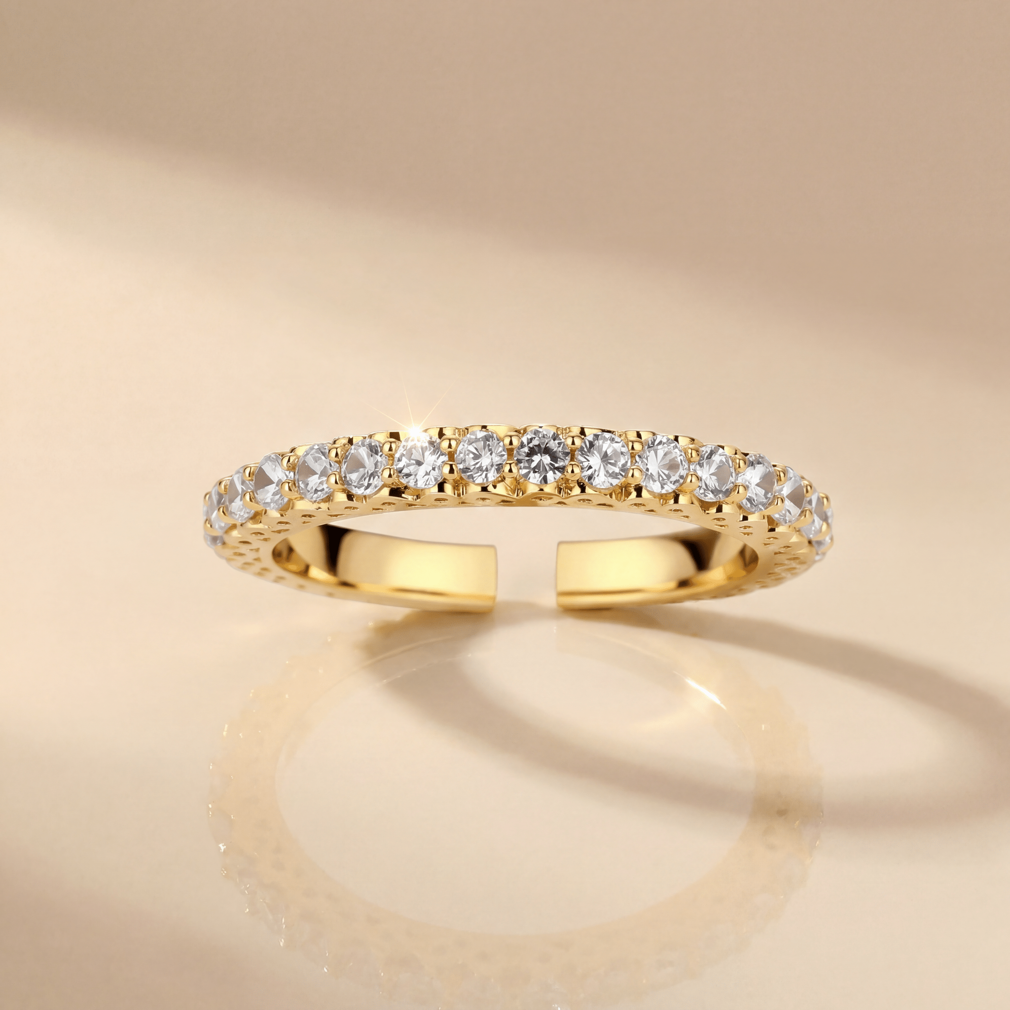Eternal Spark Adjustable Ring - Myuniclab