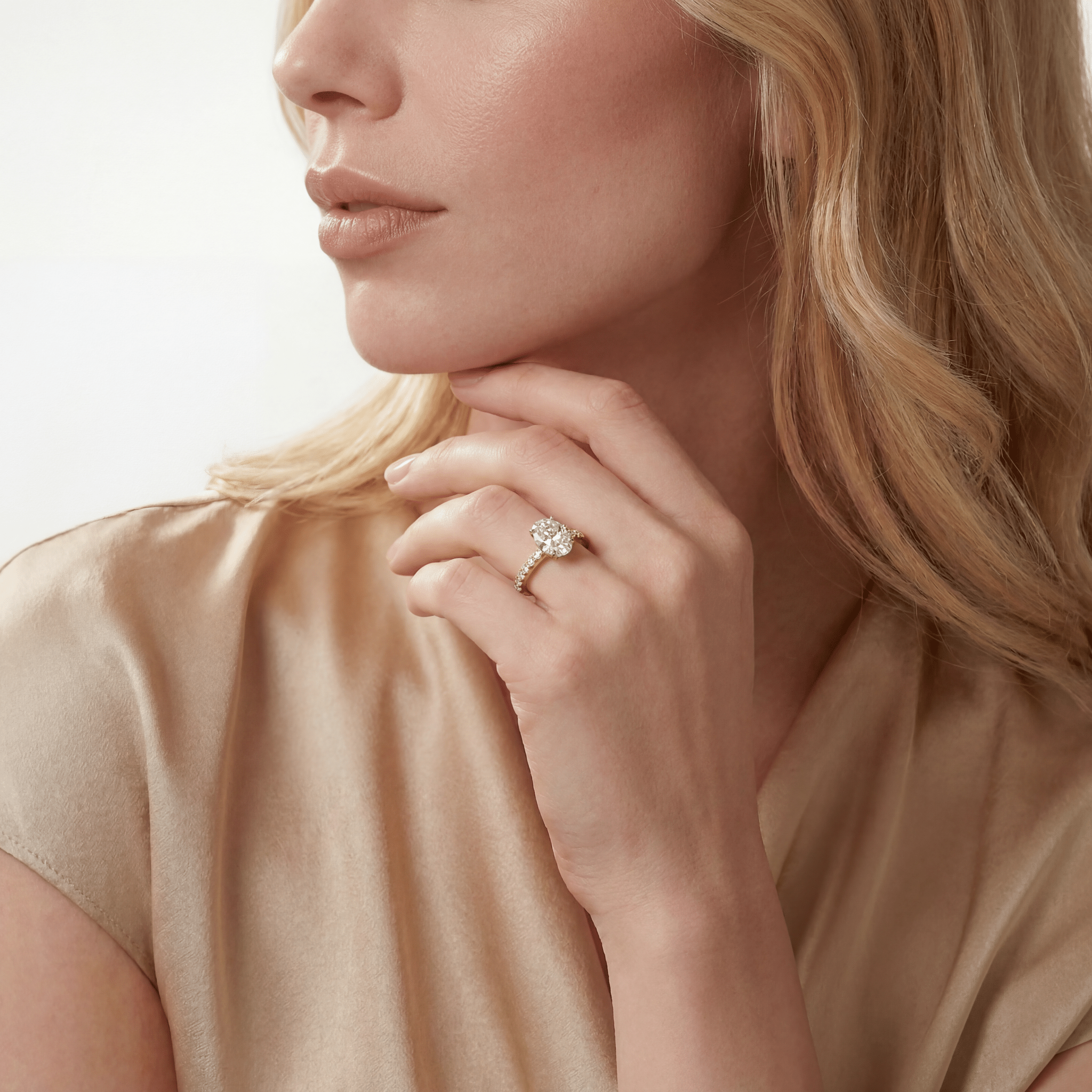 Forever Oval Ring - 14K Gold-Plated - Myuniclab